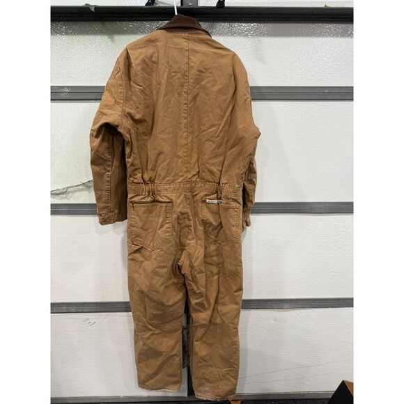 Vintage Walls Zero-Zone Insulated Coveralls Brown Mens Size XL 46-48 EUC Nice! - Picture 6 of 11
